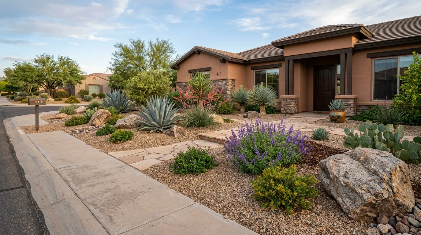 Ornamental Grass Front Border